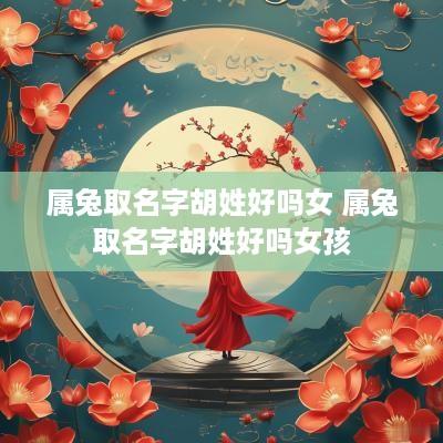 属兔取名字胡姓好吗女 属兔取名字胡姓好吗女孩
