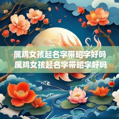 属鸡女孩起名字带昭字好吗 属鸡女孩起名字带昭字好吗
