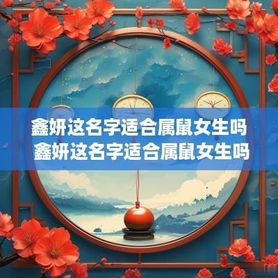 鑫妍这名字适合属鼠女生吗 鑫妍这名字适合属鼠女生吗