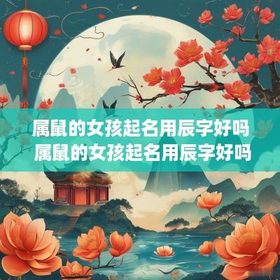 属鼠的女孩起名用辰字好吗 属鼠的女孩起名用辰字好吗