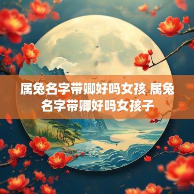 属兔名字带卿好吗女孩 属兔名字带卿好吗女孩子