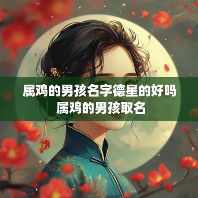 属鸡的男孩名字德星的好吗 属鸡的男孩取名