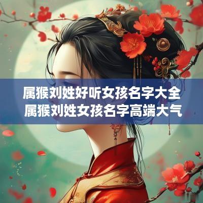 属猴刘姓好听女孩名字大全 属猴刘姓女孩名字高端大气