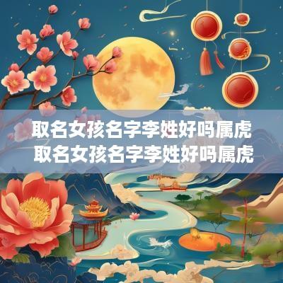 取名女孩名字李姓好吗属虎 取名女孩名字李姓好吗属虎的
