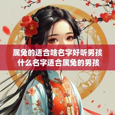 属兔的适合啥名字好听男孩 什么名字适合属兔的男孩