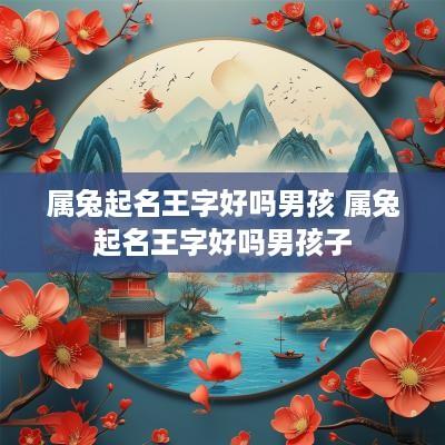 属兔起名王字好吗男孩 属兔起名王字好吗男孩子