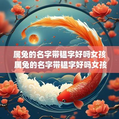 属兔的名字带韫字好吗女孩 属兔的名字带韫字好吗女孩怎么取