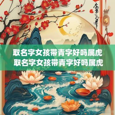 取名字女孩带青字好吗属虎 取名字女孩带青字好吗属虎的