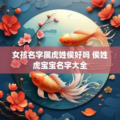 女孩名字属虎姓侯好吗 侯姓虎宝宝名字大全