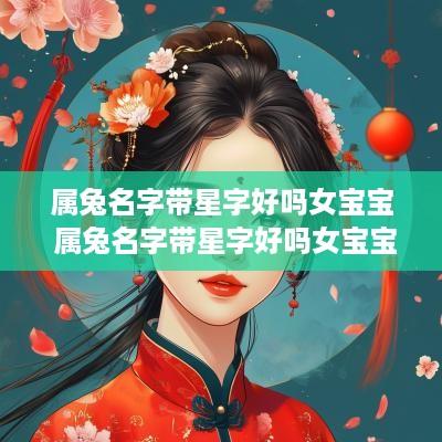 属兔名字带星字好吗女宝宝 属兔名字带星字好吗女宝宝取名