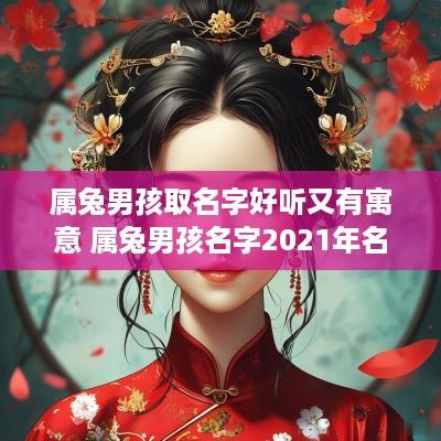 属兔男孩取名字好听又有寓意 属兔男孩名字2025年名字大全