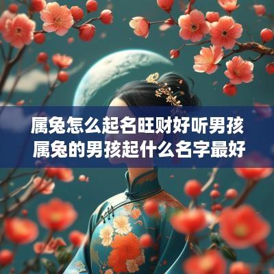 属兔怎么起名旺财好听男孩 属兔的男孩起什么名字最好