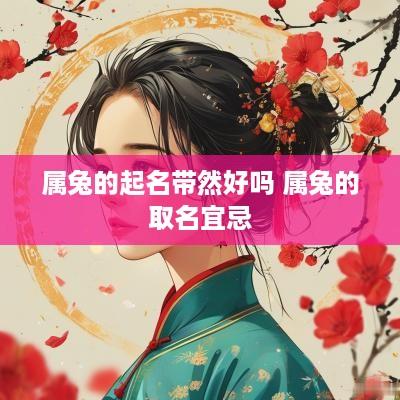 属兔的起名带然好吗 属兔的取名宜忌
