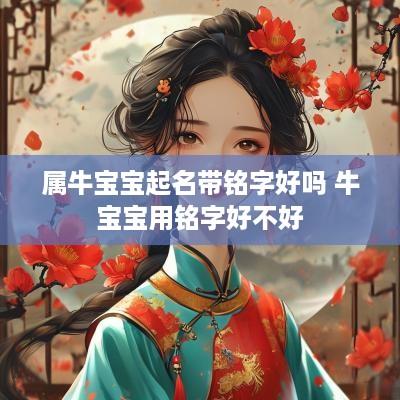 属牛宝宝起名带铭字好吗 牛宝宝用铭字好不好