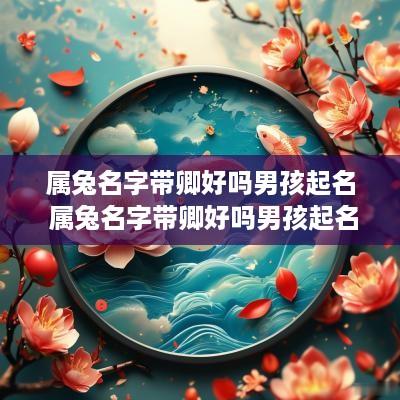 属兔名字带卿好吗男孩起名 属兔名字带卿好吗男孩起名怎么样