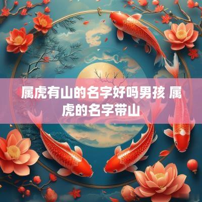 属虎有山的名字好吗男孩 属虎的名字带山