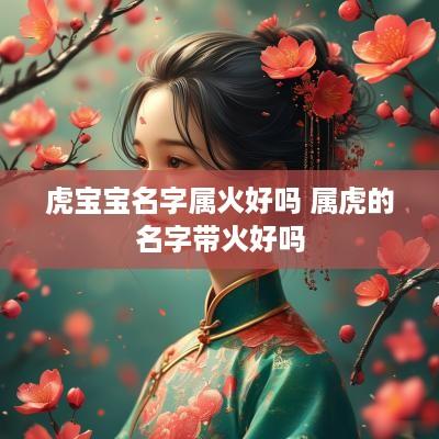 虎宝宝名字属火好吗 属虎的名字带火好吗