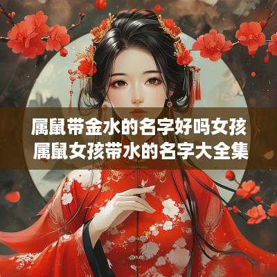 属鼠带金水的名字好吗女孩 属鼠女孩带水的名字大全集
