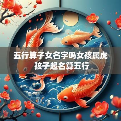 五行算子女名字吗女孩属虎 孩子起名算五行