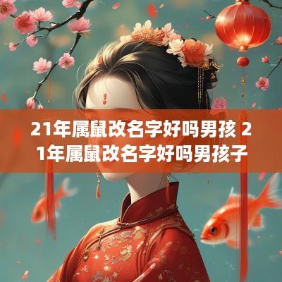 21年属鼠改名字好吗男孩 21年属鼠改名字好吗男孩子