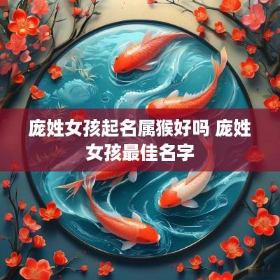 庞姓女孩起名属猴好吗 庞姓女孩最佳名字