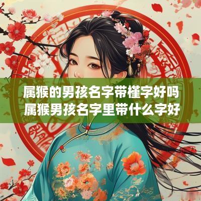 属猴的男孩名字带槿字好吗 属猴男孩名字里带什么字好
