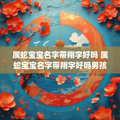 属蛇宝宝名字带翔字好吗 属蛇宝宝名字带翔字好吗男孩