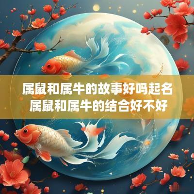 属鼠和属牛的故事好吗起名 属鼠和属牛的结合好不好