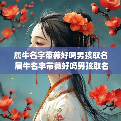 属牛名字带薇好吗男孩取名 属牛名字带薇好吗男孩取名怎么取