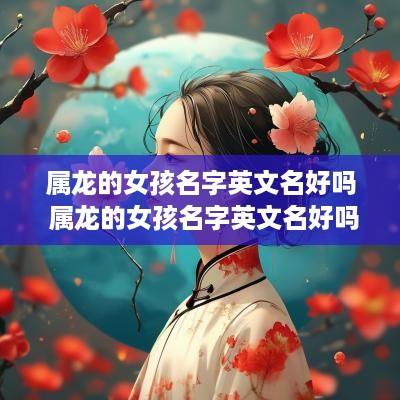 属龙的女孩名字英文名好吗 属龙的女孩名字英文名好吗怎么取