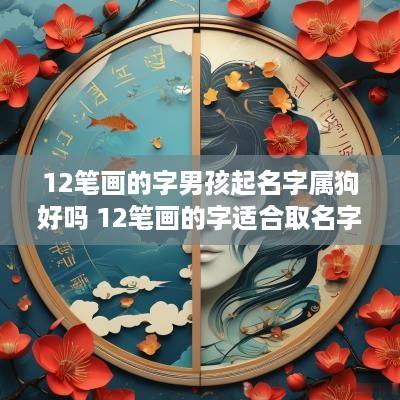 12笔画的字男孩起名字属狗好吗 12笔画的字适合取名字男孩
