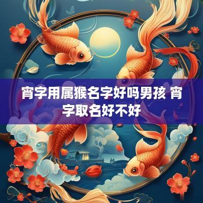 宵字用属猴名字好吗男孩 宵字取名好不好
