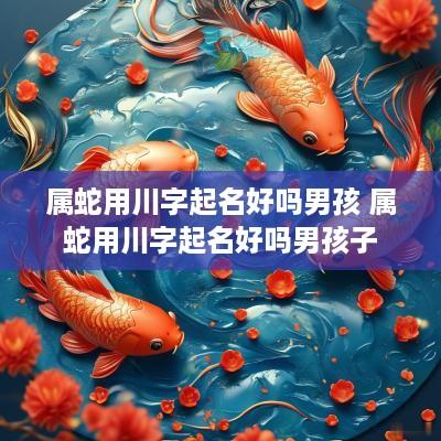 属蛇用川字起名好吗男孩 属蛇用川字起名好吗男孩子