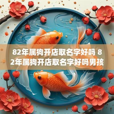 82年属狗开店取名字好吗 82年属狗开店取名字好吗男孩
