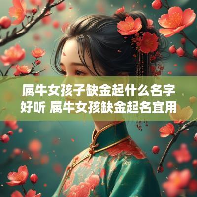 属牛女孩子缺金起什么名字好听 属牛女孩缺金起名宜用字大全
