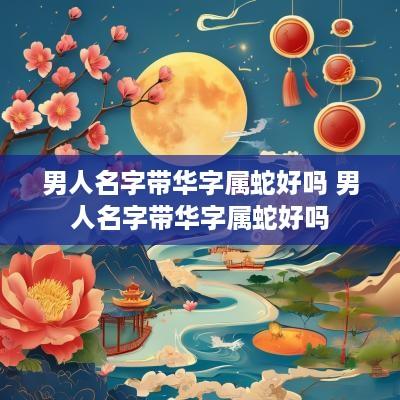男人名字带华字属蛇好吗 男人名字带华字属蛇好吗