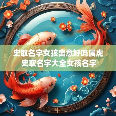 史取名字女孩寓意好吗属虎 史取名字大全女孩名字
