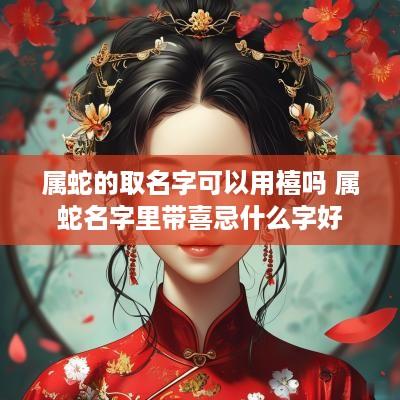 属蛇的取名字可以用禧吗 属蛇名字里带喜忌什么字好