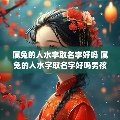 属兔的人水字取名字好吗 属兔的人水字取名字好吗男孩