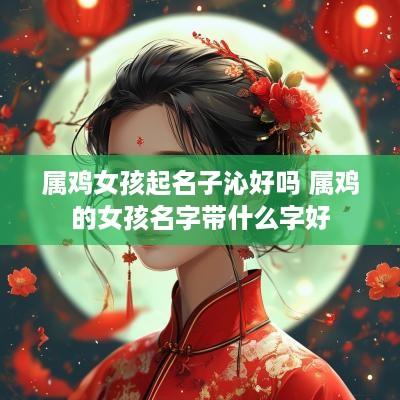 属鸡女孩起名子沁好吗 属鸡的女孩名字带什么字好