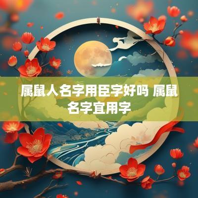 属鼠人名字用臣字好吗 属鼠名字宜用字