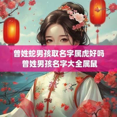 曾姓蛇男孩取名字属虎好吗 曾姓男孩名字大全属鼠
