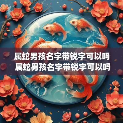 属蛇男孩名字带锐字可以吗 属蛇男孩名字带锐字可以吗