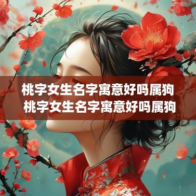 桃字女生名字寓意好吗属狗 桃字女生名字寓意好吗属狗的