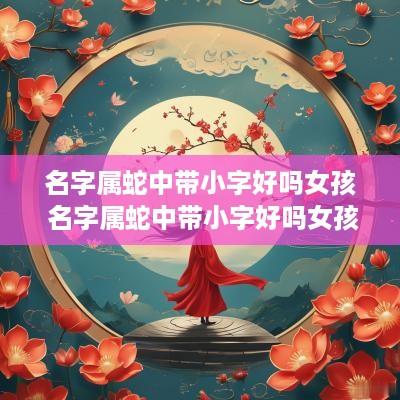 名字属蛇中带小字好吗女孩 名字属蛇中带小字好吗女孩怎么取名