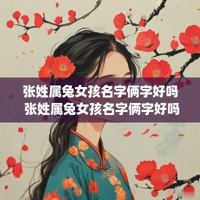 张姓属兔女孩名字俩字好吗 张姓属兔女孩名字俩字好吗