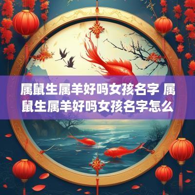 属鼠生属羊好吗女孩名字 属鼠生属羊好吗女孩名字怎么取