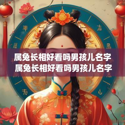 属兔长相好看吗男孩儿名字 属兔长相好看吗男孩儿名字大全