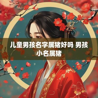 儿童男孩名字属猪好吗 男孩小名属猪