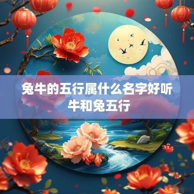 兔牛的五行属什么名字好听 牛和兔五行